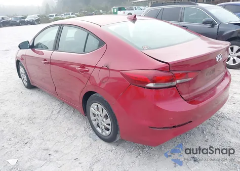 2017 Hyundai Elantra Se из США, поврежденный, VIN KMHD74LF2HU429063